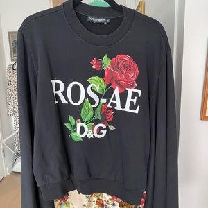 DOLCE & GABBANA wide sleeved sweater
